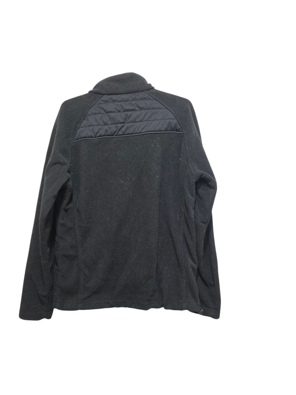 New Balance Black Quilted Fleece Hybrid Jacket Women’s M - Picture 2 of 12
